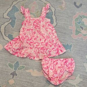 Lilly Floral Kids Dress Set (18-24m)